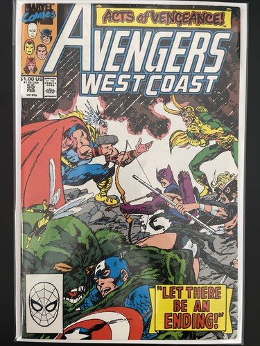 Avengers west coast marvel - west,