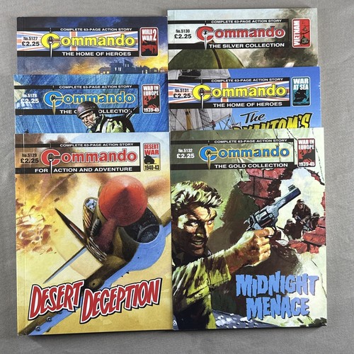 Commando comic 5127 5132 - commando, 5127-5132