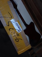 Used irregular electric guitar