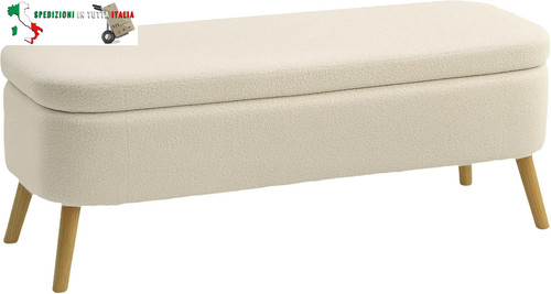 Panca contenitore 65l in - panca, da
