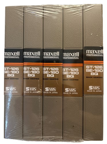 Vhs maxell professional - vhs,