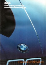 Brochure Depliant BMW 325iX 1986 Italiano 26 pagine