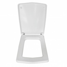 SEDILE COPRIWATER WC - ALTHEA Mod. OCEANO ORIGINALE TERMOINDURENTE CERN. INOX