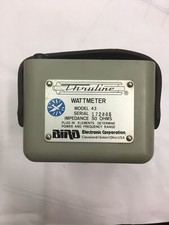 Wattmetro Bird 43. Funzionante, non testato. Completo di plug-in 25W