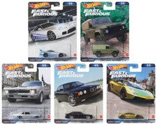 Fast & Furious Set 5 modellini