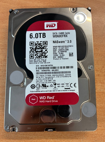 Wd60efrx western digital - digital, wd