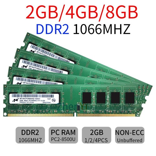 8gb 4gb 2gb pc2 8500 - 4gb, pc2-8500