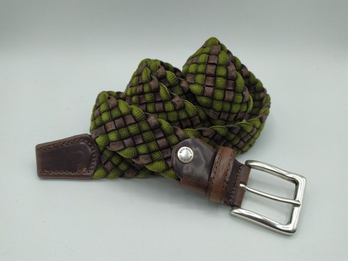 Cintura intrecciata verde - cintura,