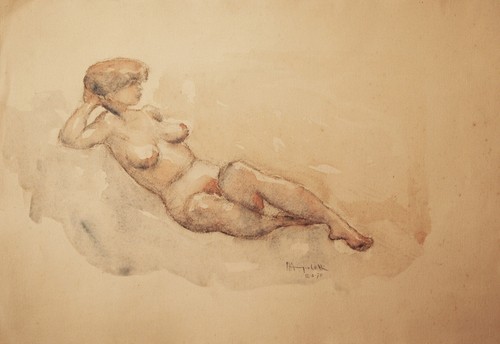 Nudo femminile angioletti - nudo,