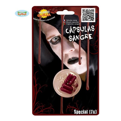 Capsule sangue finto - capsule,