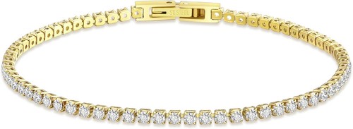 Bracciale tennis krkc placcato - krkc,