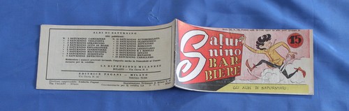 Fumetto striscia saturnino - fumetto,
