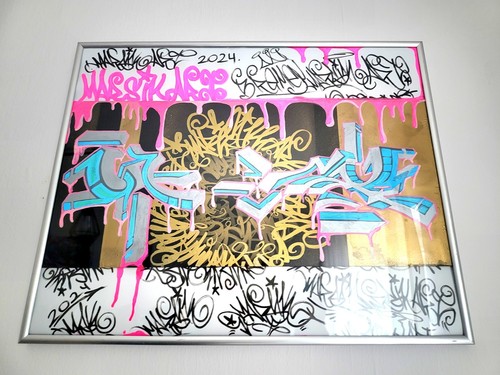 Quadro graffiti arte - , street