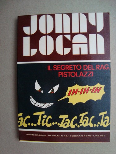 Jonny logan serie 43 - logan, n°
