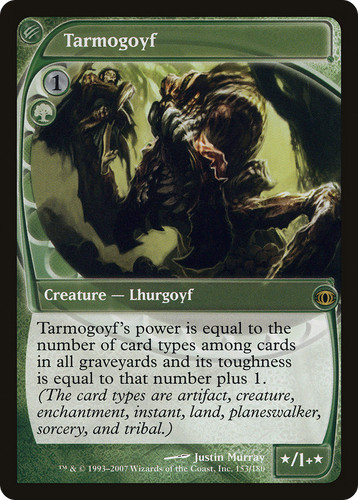 Tarmogoyf future sight - tarmogoyf,