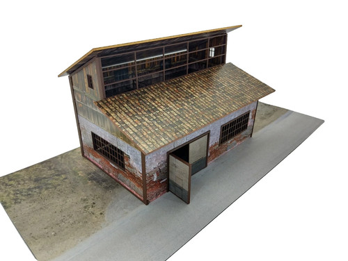 Kit diorama garage industriale