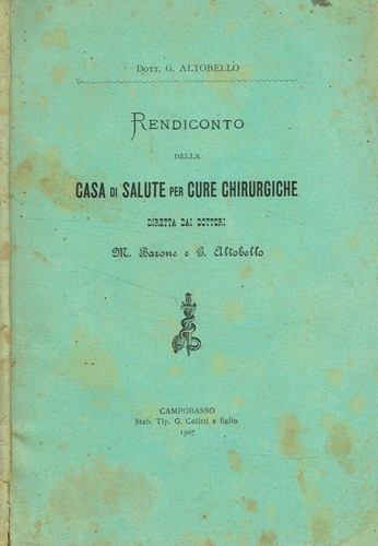 Rendiconto della casa - , di