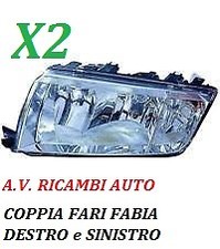 COPPIA FARI FANALE PROIETTORE