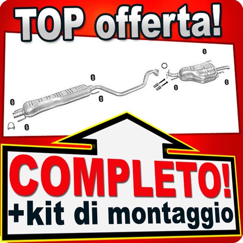 Scarico completo per - completo, opel