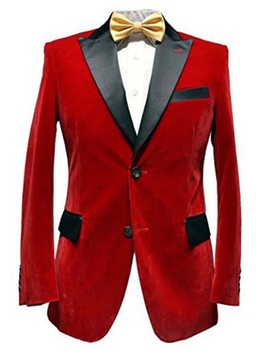 Uomo rosso fumare giacca - uomo,