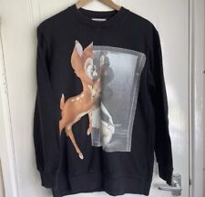 Givenchy Walt Disney Sweatshirt Bambi Hoodies Man Black Men M