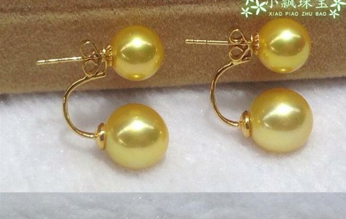 Orecchini perle rotonde - , 18
