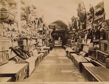 Palermo Catacombe dei Cappuccini Foto originale albumina F. Pelos 1870c L1023