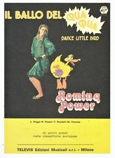 Spartito ROMINA POWER Il ballo del qua qua - 1982 Dance little bird Thomas