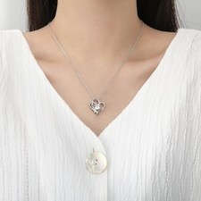 Collana con ciondolo doppio