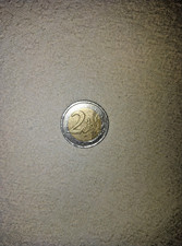 Moneta euro 2002 con - 2,