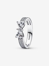 Anello Fiocco con Zirconi