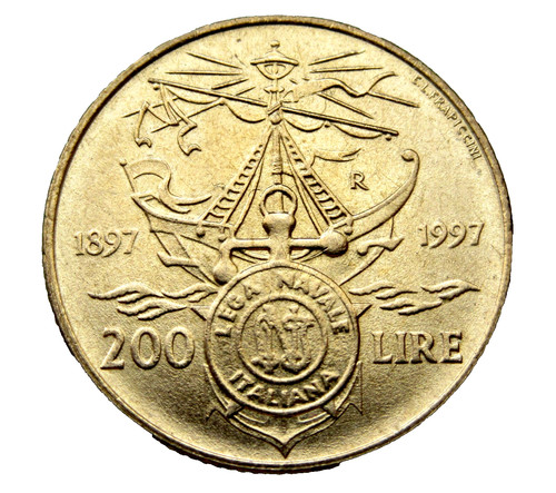 Italy 1997 200 lire - 1997,
