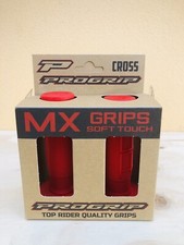 Honda Dominator NX 650 RD02 RD08 Manopole Pro Grip ProGrip Rosse
