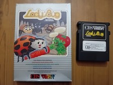 Cartuccia gioco per console CBS Colecovision Lady Bug nuova scatola originale