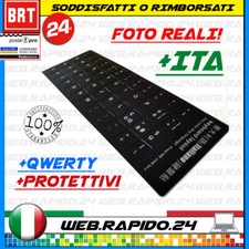 LETTERE ADESIVE PER TASTI TASTIERA ITALIANO ITA KEYBOARD QWERTY PER NOTEBOOK PC
