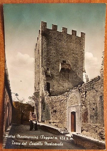 Pietra montecorvino - pietra, (foggia)