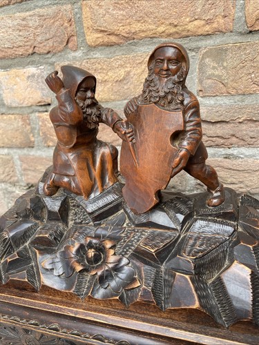 Antico cofanetto legno - antico,