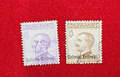 Colonie italiane eritrea - italiane, 1916