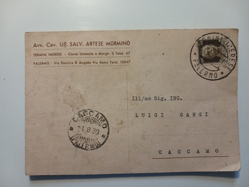 Storia postale 1939 - storia,