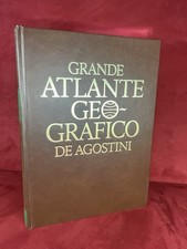 GRANDE ATLANTE GEOGRAFICO DE AGOSTINI 1996 - EDIZIONE LUSSO GRANDE FORMATO