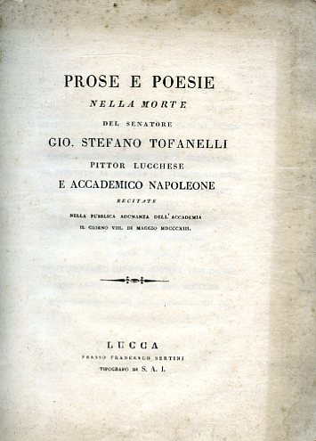 Prose poesie nella morte del - poesie,