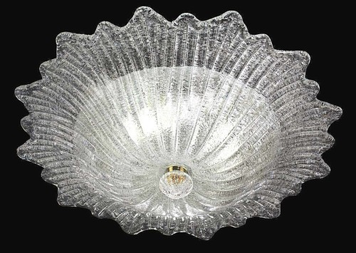 Plafoniera vetro murano - plafoniera,