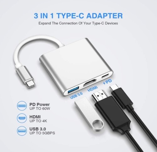 Adattatore usb hdmi 4k - usb, c
