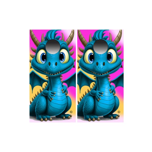Baby blue dragon - baby, carino