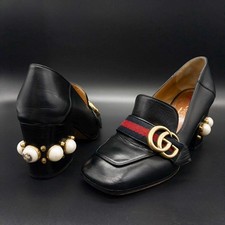 GUCCI Scarpe Decolte Tacco GG