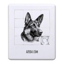 Puzzle scorrevole 'Ritratto di pastore tedesco' (PZ00041139)