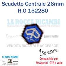 Scudetto esagonale piaggio - esagonale,