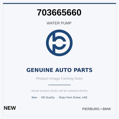 Pompa acqua pierburg 2014 2016 - acqua, 2014-2016