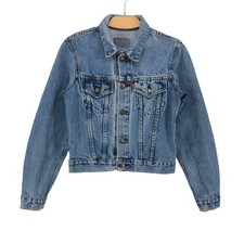 Giacca Blazer In Denim Vintage