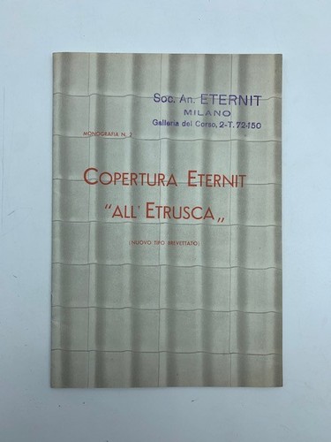 Copertura eternit all etrusca - eternit, all'etrusca
